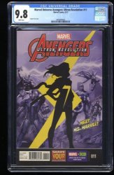 Cover Scan: Marvel Universe Avengers: Ultron Revolution #11 CGC NM/M 9.8 White Pages - Item ID #276217