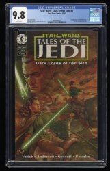 Cover Scan: Star Wars: Tales of the Jedi #1 CGC NM/M 9.8 1st Ulic & Cay Qel-Droma! - Item ID #276519