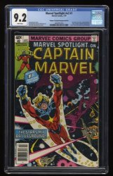 Cover Scan: Marvel Spotlight (1979) #1 CGC NM- 9.2 White Pages Number/Newsstand Variant - Item ID #278353