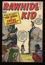 Cover Scan: Rawhide Kid #33 FN 6.0 Jack Kirby Dick Ayers Art! - Item ID #279270