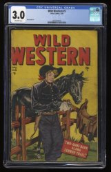 Cover Scan: Wild Western #5 CGC GD/VG 3.0 Off White Two Gun Kid Appearance! - Item ID #286571