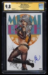 Cover Scan: White Widow #1 CGC NM/M 9.8 Signed SS Powell & Tyndall 3rd Print Miami Beach B - Item ID #297642