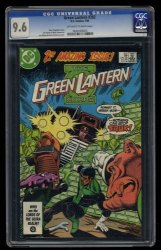 Cover Scan: Green Lantern #202 CGC NM+ 9.6 Off White to White Staton/Patterson Cover!  - Item ID #297775