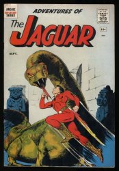 Cover Scan: Adventures of the Jaguar #1 VG/FN 5.0 Origin and 1st Appearance of the Jaguar!  - Item ID #299514