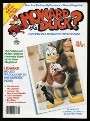 Cover Scan: Howard the Duck Magazine #1 NM+ 9.6 - Item ID #304136