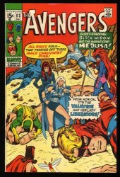 Cover Scan: Avengers #83 VF 8.0 1st Appearance Valkyrie! Lady Liberators! - Item ID #310839
