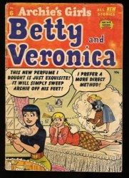 Cover Scan: Archie's Girls Betty and Veronica #6 VG- 3.5 Double Cover! Bill Vigoda Cover! - Item ID #313368