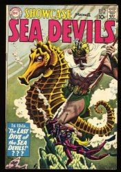 Cover Scan: Showcase #29 VF+ 8.5 Sea Devils Appearance! The Last Dive? - Item ID #316096