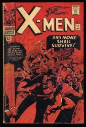 Cover Scan: X-Men #17 VG+ 4.5 Magneto Appearance! Jack Kirby Art! 1966! - Item ID #316122