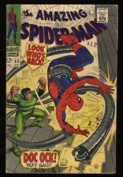 Cover Scan: Amazing Spider-Man #53 VG/FN 5.0 Doctor Octopus Appearance! Key Issue! - Item ID #316336