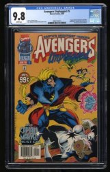 Cover Scan: Avengers Unplugged (1996) #5 CGC NM/M 9.8 White Pages 1st Appearance Photon! - Item ID #317995