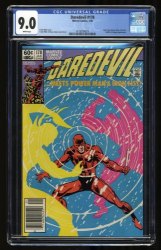 Cover Scan: Daredevil #178 CGC VF/NM 9.0 White Pages Newsstand Variant Luke Cage Iron Fist! - Item ID #318701