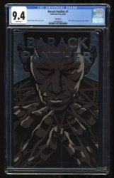 Cover Scan: Barack Panther (2018) #1 CGC NM 9.4 White Pages Foil Edition Variant - Item ID #318721