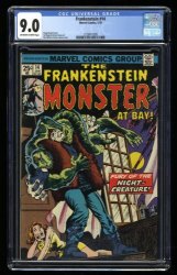 Cover Scan: Frankenstein #14 CGC VF/NM 9.0 Fury of the Night-Creature! Ron Wilson Cover! - Item ID #319322