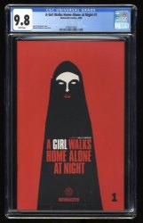 Cover Scan: A Girl Walks Home Alone at Night (2020) #1 CGC NM/M 9.8 White Pages - Item ID #319422