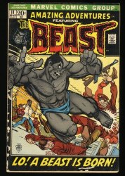 Cover Scan: Amazing Adventures #11 VG+ 4.5 1st Appearance Beast!  - Item ID #319604
