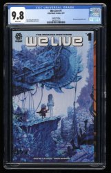 Cover Scan: We Live #1 CGC NM/M 9.8 White Pages 4th Print Wraparound Gatefold Cover! - Item ID #320362