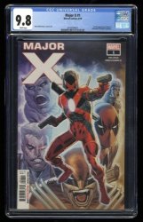 Cover Scan: Major X #1 CGC NM/M 9.8 White Pages 1st Full Appearance! - Item ID #320413