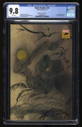 Cover Scan: Black Panther #25 CGC NM/M 9.8 White Pages Momoko Fine Art Variant - Item ID #320441