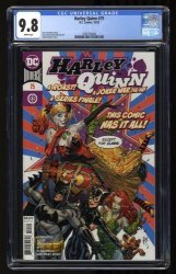 Cover Scan: Harley Quinn #75 CGC NM/M 9.8 White Pages Guillem March Cover - Item ID #320491