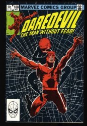 Cover Scan: Daredevil #188 NM/M 9.8 &quot;The Widow's Bite&quot; Frank Miller Cover - Item ID #323454