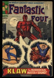 Cover Scan: Fantastic Four #56 VF- 7.5 Murderous Master! Dr. Doom Appearance!  - Item ID #323504