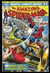Cover Scan: Amazing Spider-Man #125 NM 9.4 2nd Appearance Man-Wolf! - Item ID #323581