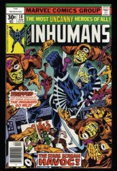 Cover Scan: Inhumans #10 NM+ 9.6 - Item ID #323642