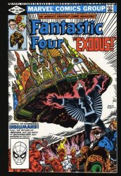 Cover Scan: Fantastic Four #240 NM/M 9.8 1st Appearance Luna Maximoff! - Item ID #323803