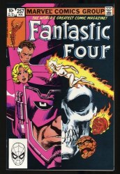 Cover Scan: Fantastic Four #257 NM+ 9.6 Galactus Nova Death Appearances! - Item ID #323829