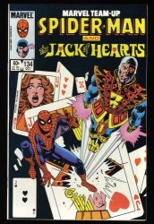 Cover Scan: Marvel Team-up #134 NM+ 9.6 Spider-Man Jack of Hearts! - Item ID #324090