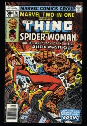 Cover Scan: Marvel Two-In-One #30 NM 9.4 Spider-Woman Thing! - Item ID #324226