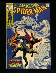 Cover Scan: Amazing Spider-Man #74 FN+ 6.5 Silvermane Appearance!! - Item ID #326050