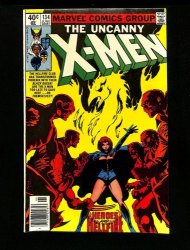 Cover Scan: X-Men #134 VF 8.0 Newsstand Variant 1st Dark Phoenix! Hellfire Club! - Item ID #326468