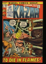 Cover Scan: Astonishing Tales #10 NM 9.4 Ka-Zar Appearance! - Item ID #326578