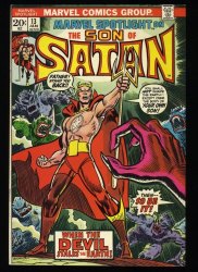 Cover Scan: Marvel Spotlight #13 NM+ 9.6 Origin Son of Satan! John Romita Art! - Item ID #326604