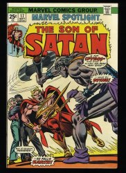 Cover Scan: Marvel Spotlight #17 NM+ 9.6 Son of Satan! - Item ID #326605