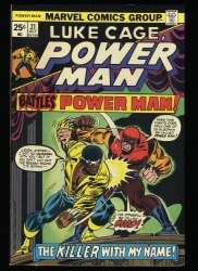 Cover Scan: Power Man and Iron Fist #21 NM 9.4 Luke Cage! - Item ID #326636