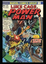 Cover Scan: Power Man and Iron Fist #20 NM 9.4 2nd Appearance Cottonmouth! - Item ID #326638