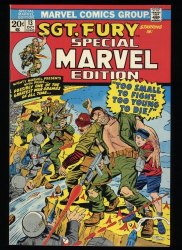Cover Scan: Special Marvel Edition #13 NM 9.4 Sgt. Fury Appearance! - Item ID #326646