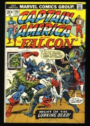 Cover Scan: Captain America #166 NM- 9.2 Falcon Sal Buscema Art! - Item ID #327053