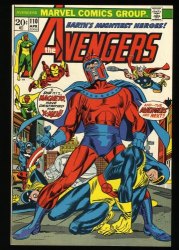 Cover Scan: Avengers #110 NM 9.4 Magneto Appearance! Guest-starring the X-Men! - Item ID #327088