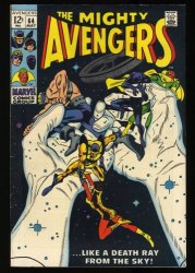 Cover Scan: Avengers #64 VF 8.0 1st Barney Barton Hawkeye's Brother! - Item ID #327143
