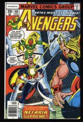 Cover Scan: Avengers #166 NM+ 9.6 George Perez Cover! 1st Appearance Django Maximoff - Item ID #327647