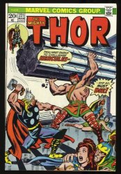 Cover Scan: Thor #221 NM 9.4 Hercules Zeus and Ares Appearances! - Item ID #327699