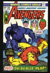 Cover Scan: Avengers #136 NM 9.4 Iron Man D.O.A! Ploog Inks! Kane/Sinnott Cover - Item ID #327716