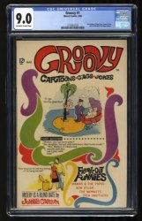 Cover Scan: Groovy #1 CGC VF/NM 9.0 Monkees, Sonny and Cher, Ringo Starr! - Item ID #327743