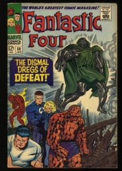Cover Scan: Fantastic Four #58 FN/VF 7.0 Doctor Doom! Jack Kirby Cover! - Item ID #327823