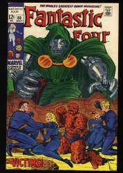Cover Scan: Fantastic Four #86 VF/NM 9.0 Dr. Doom Appearance! Invisible Girl Cameo! - Item ID #327824