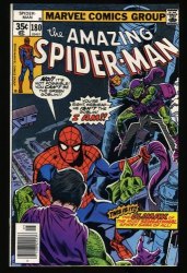 Cover Scan: Amazing Spider-Man #180 NM 9.4 Death of Green Goblin! Esposito Art! - Item ID #328039